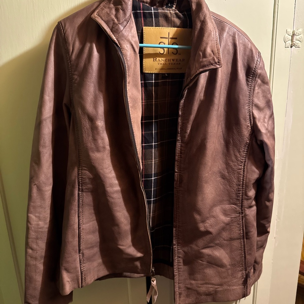STS Ranchwear Brown Leather Jacket